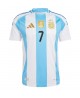 Günstige Argentinien Rodrigo De Paul #7 Heimtrikot Copa America 2024 Kurzarm